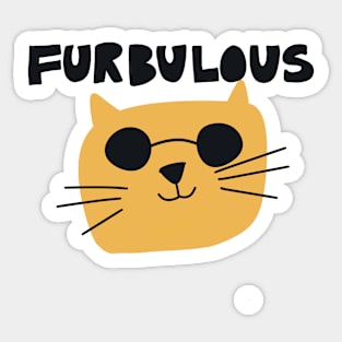 Furbulous Sticker